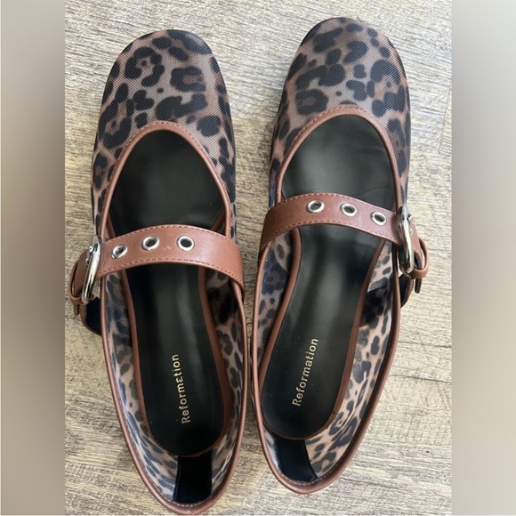 Reformation Bethany Ballet Flat Multi - Size 6 - Picture 3 of 6